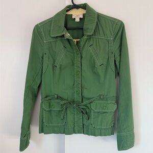 LOFT Women's Green Utility Jacket